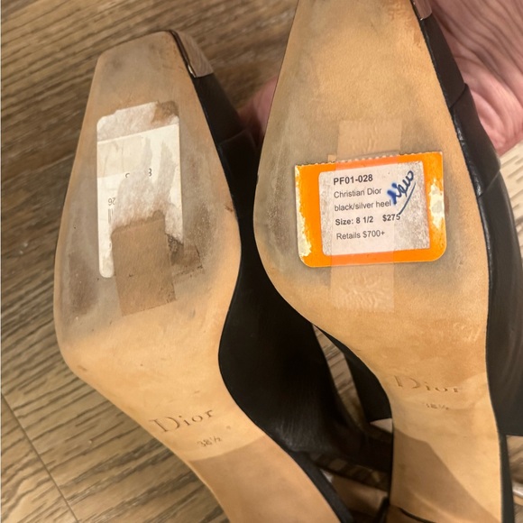 Dior Black and Silver Heels - Picture 13 of 13